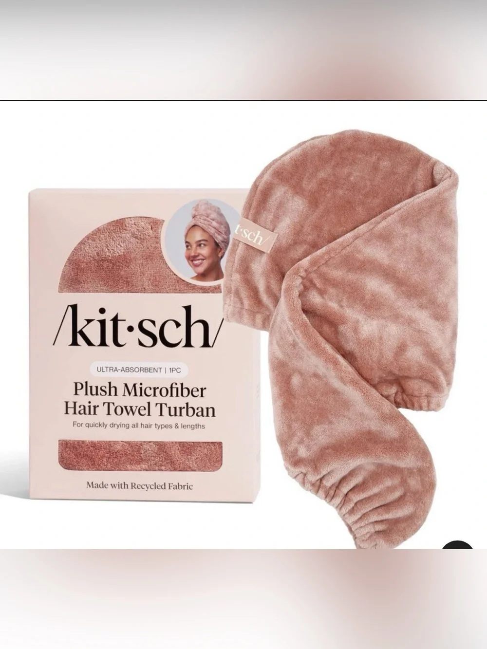 Kitsch Plush Microfiber Hair Towel
